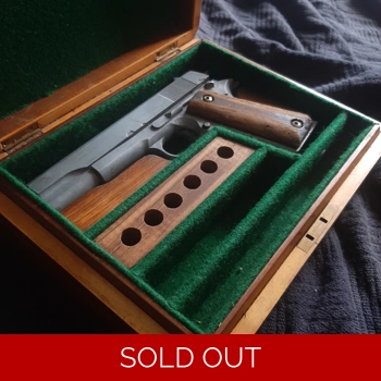 ANTIQUE COLT 45 1911 PISTOL CASE